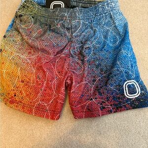 Overtime Multicolor Men's Athletic Shorts